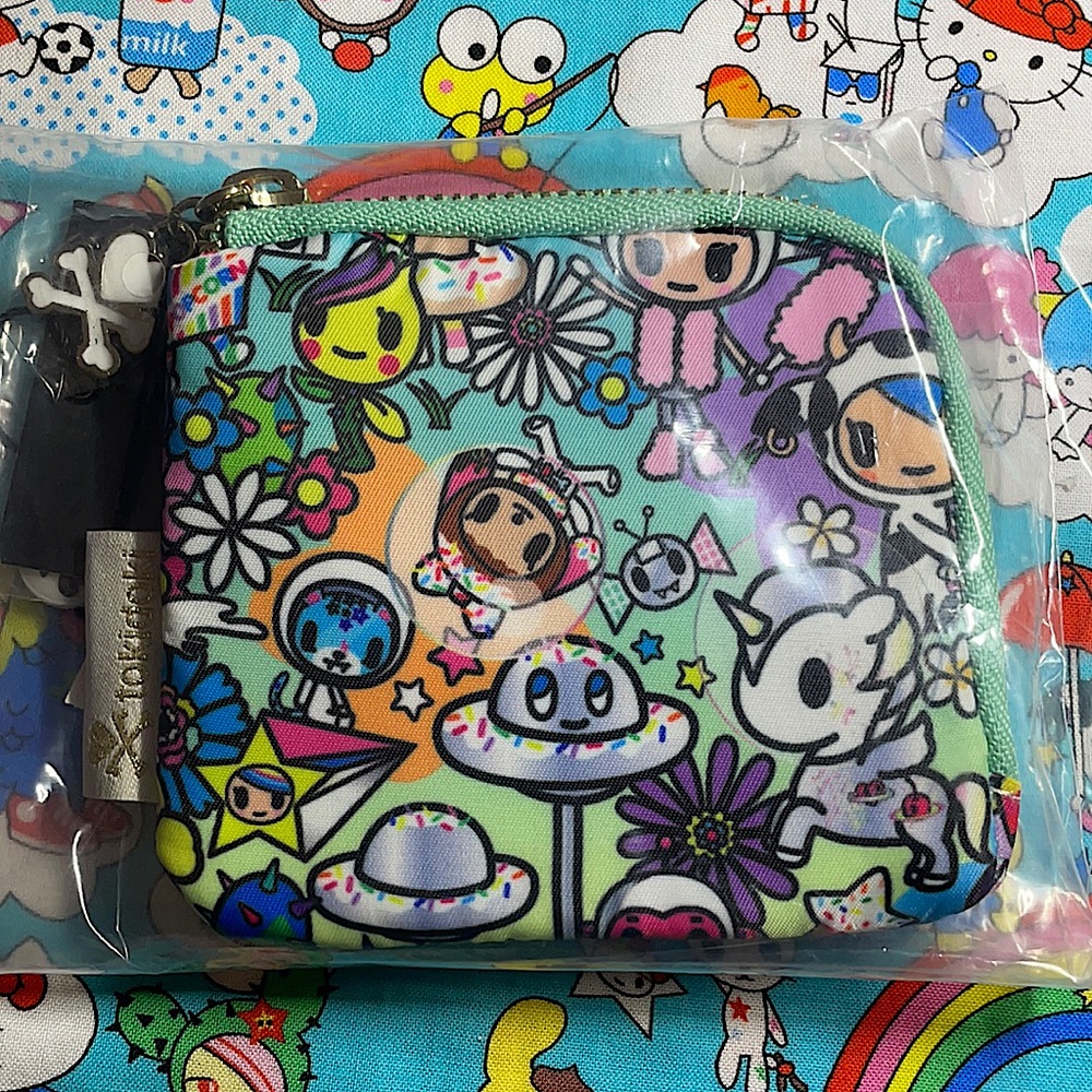 Tokidoki Flower Power coin purse!